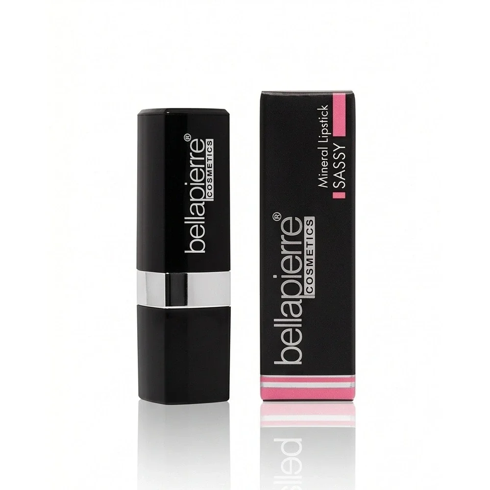 Bellapierre Mineral Lipstick Sassy‎ LS010 Pink Natural Ingredients New in Box